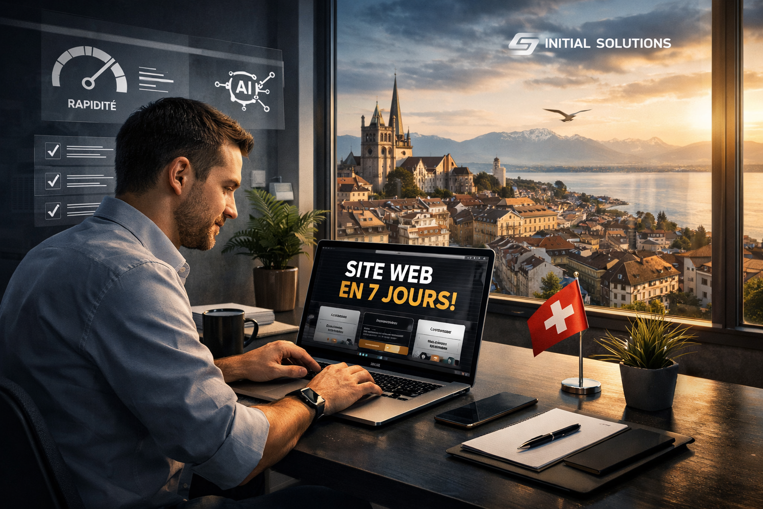 Site web en 7 jours : Comment Initial Solutions bouscule les codes en 2026 ?